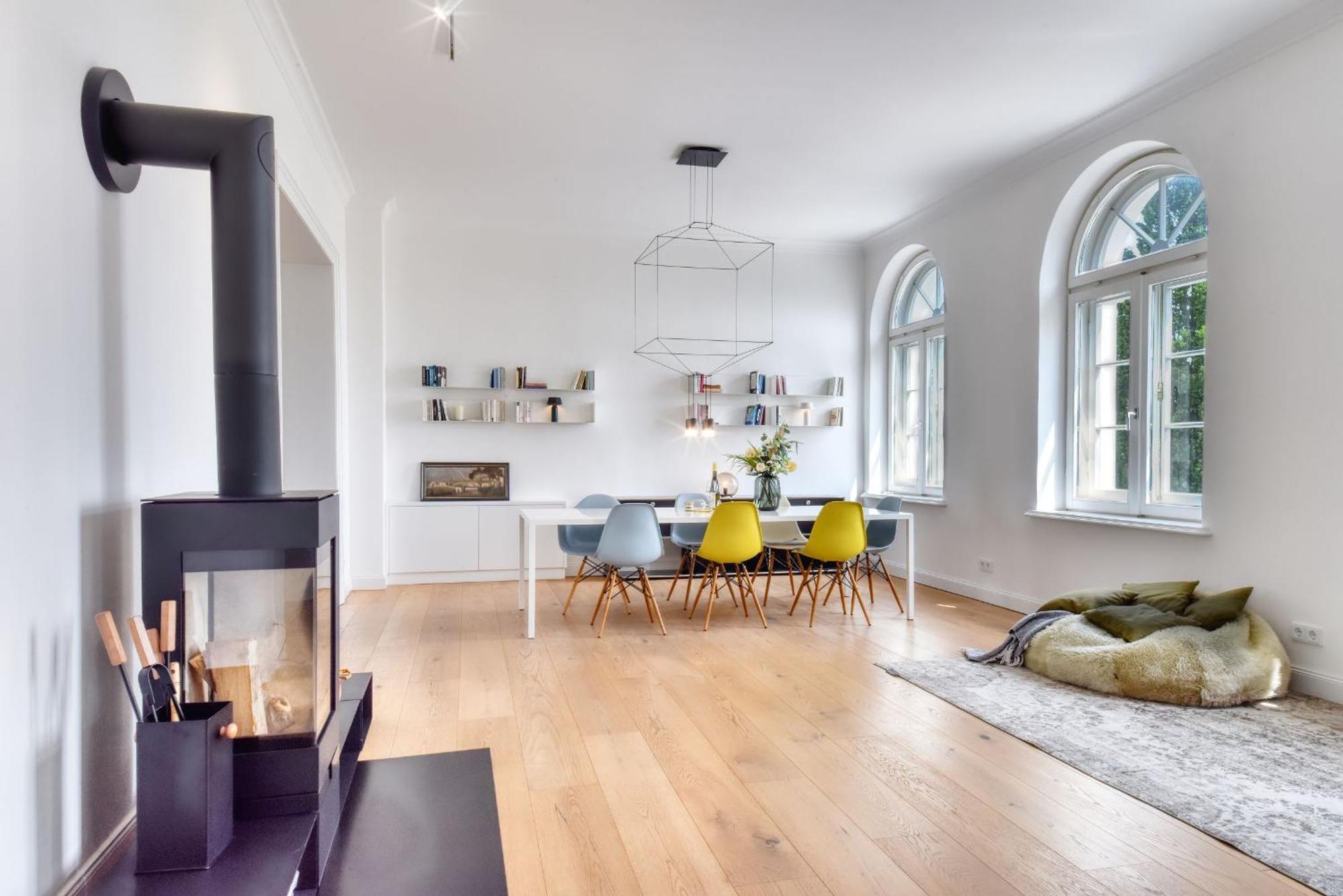 Ferienwohnung Fuerst Malte Loft I Design & Pool Putbus Exterior photo